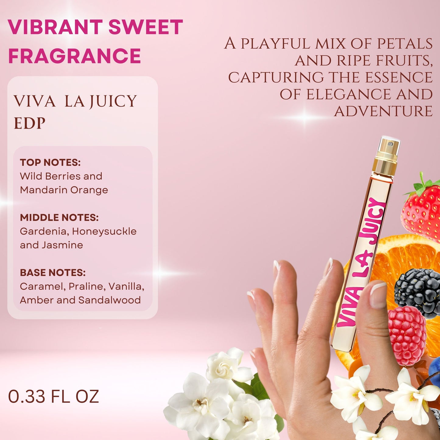 Juicy Couture Viva La Juicy 3-Piece Travel Spray Perfume Gift Set