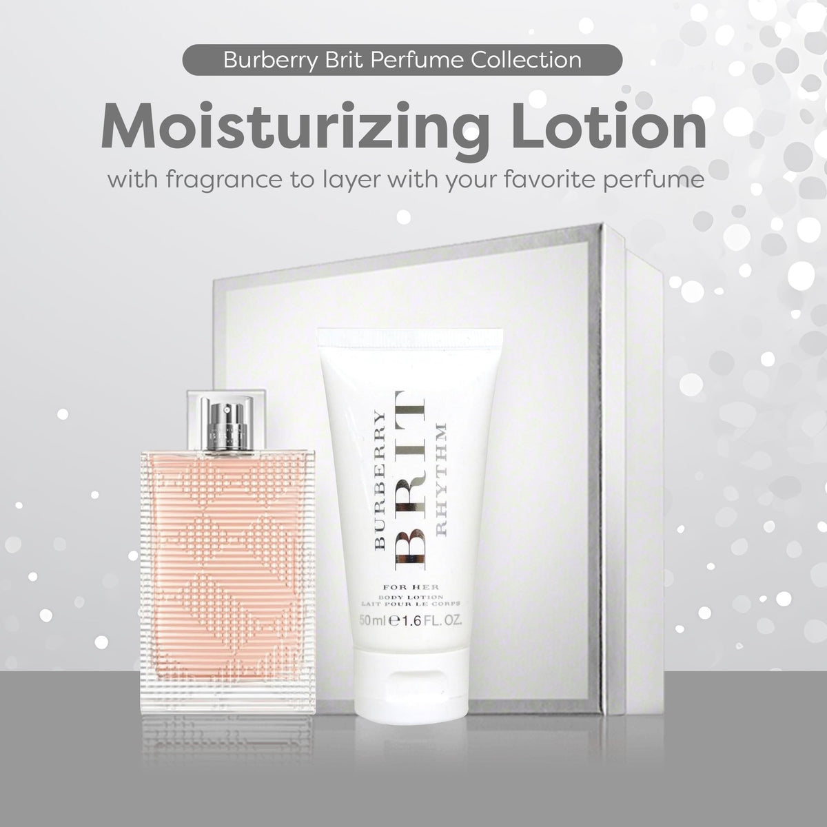 Burberry Brit Rhythm For Her Mini Body Lotion for Women 1.7 oz
