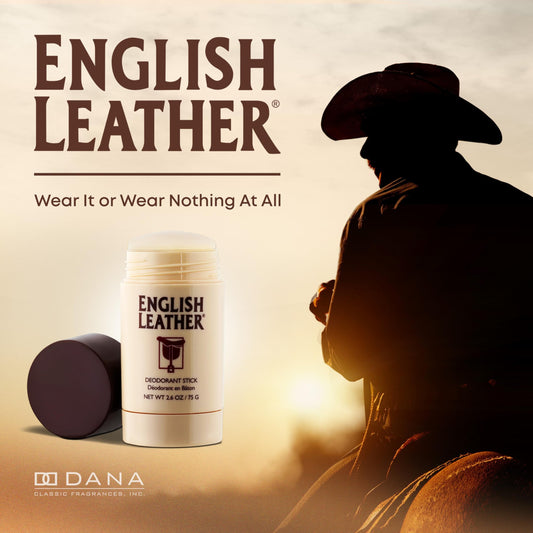 English Leather Deodorant for Men – 2.6 oz (75g)