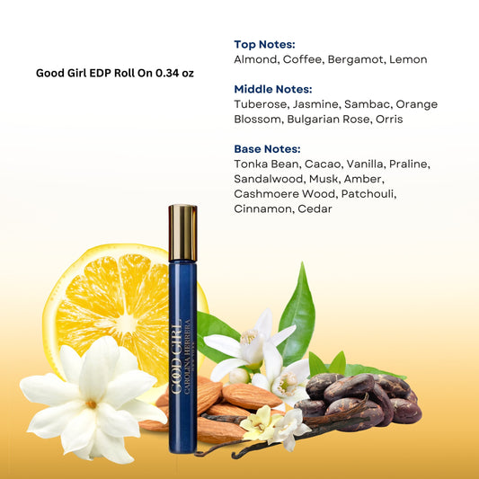 Carolina Herrera Good Girl Womens Perfume, 3 Pc Rollerball Mini Gift Set