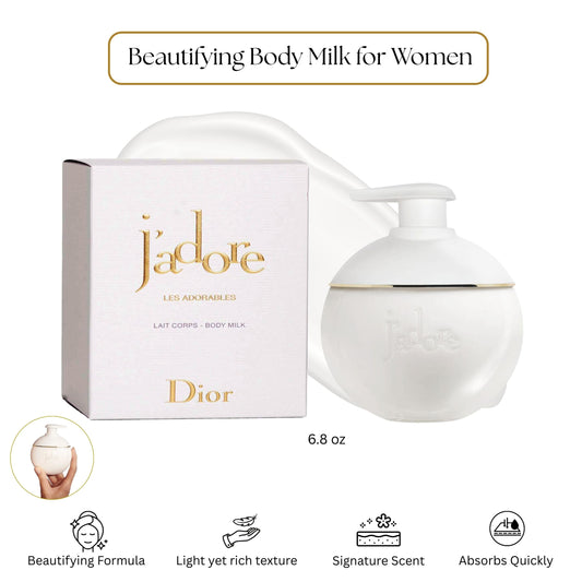 Jadore By Christian Dior Lait Sublime Beautifing Body Milk 6.8oz