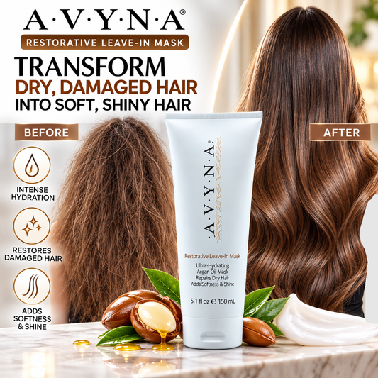 Avyna Leave in Deep-Penetrating Reconstructor Treatment Colored and Damaged Hair With Goji Extract 8.45 oz
