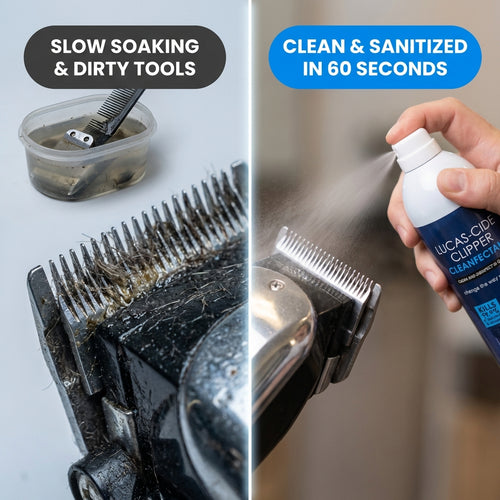 Clean Your Clippers in 60 Seconds Between Cuts