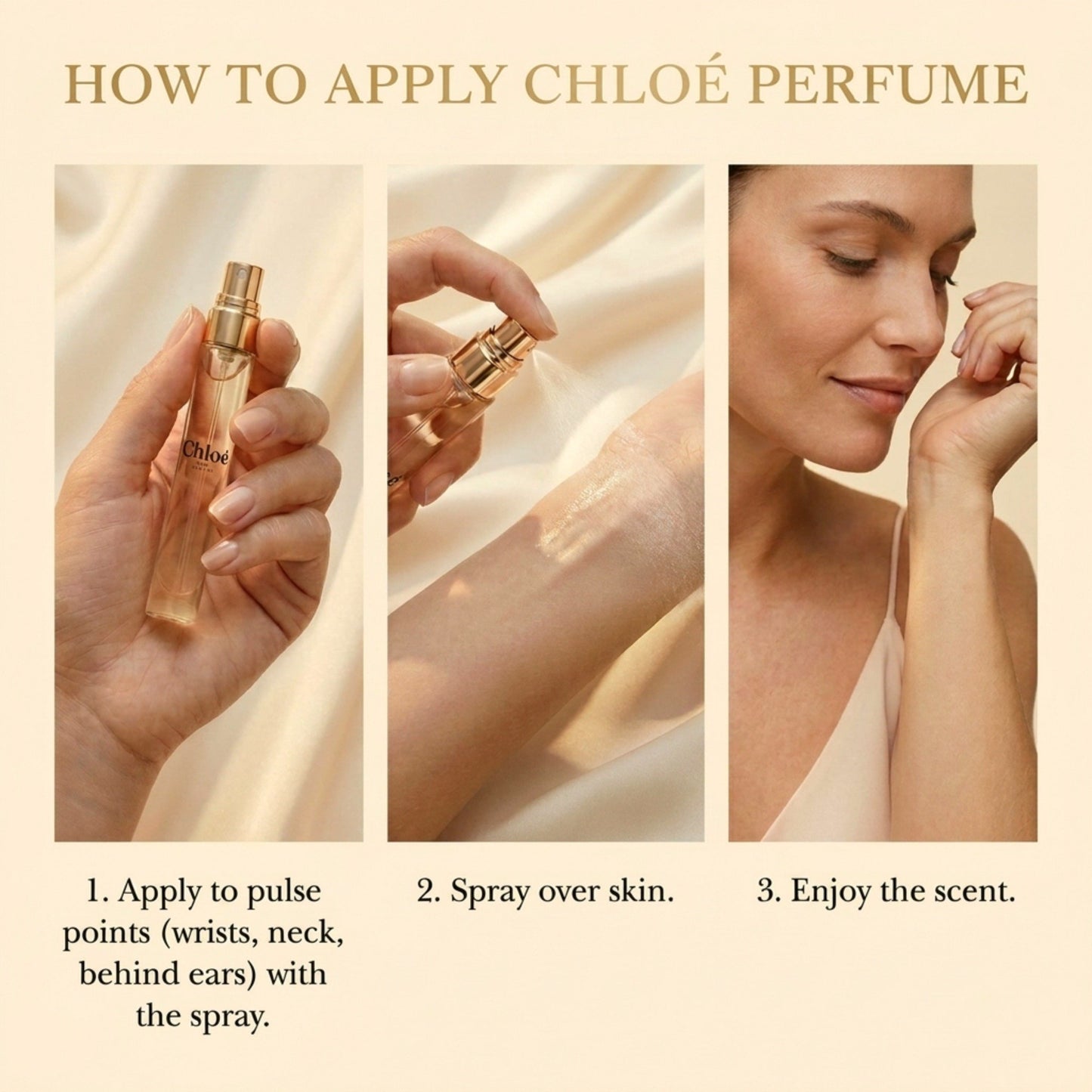 Chloe Perfume for Women Mini EDP Pen Spray– Travel Size 0.33 Ounce