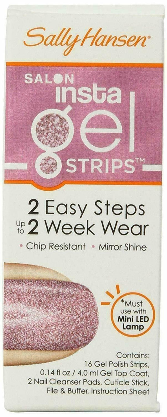 Sally Hansen Salon Insta Gel Strips 16 Strips Gel Top Coat Sheer Ecstasy