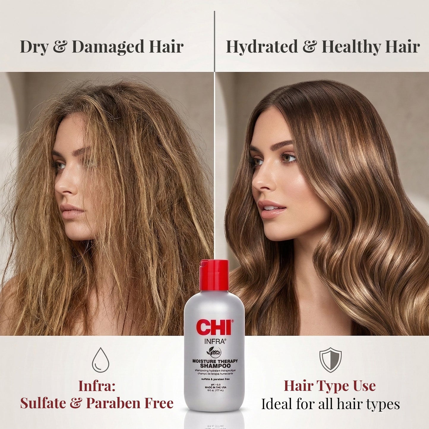 CHI Infra Shampoo - Professional Hair Repair Formula 6 fl oz