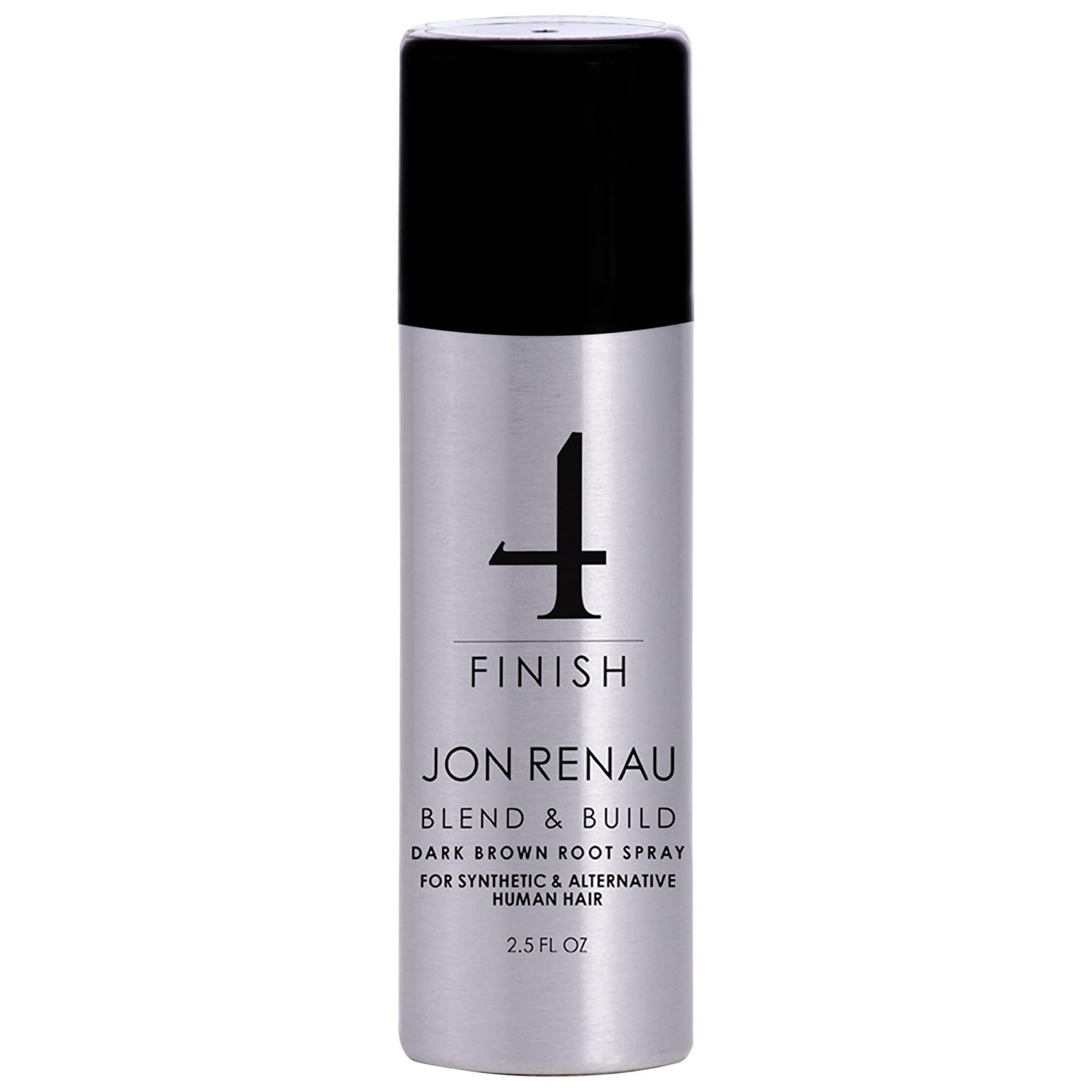 Jon Renau Blend and Build Root Touch Up - Root Spray for Human Hair, Wigs and Toppers - Dark Brown - 2.5 fl. oz. Also for Synthetic Wig and Extensions