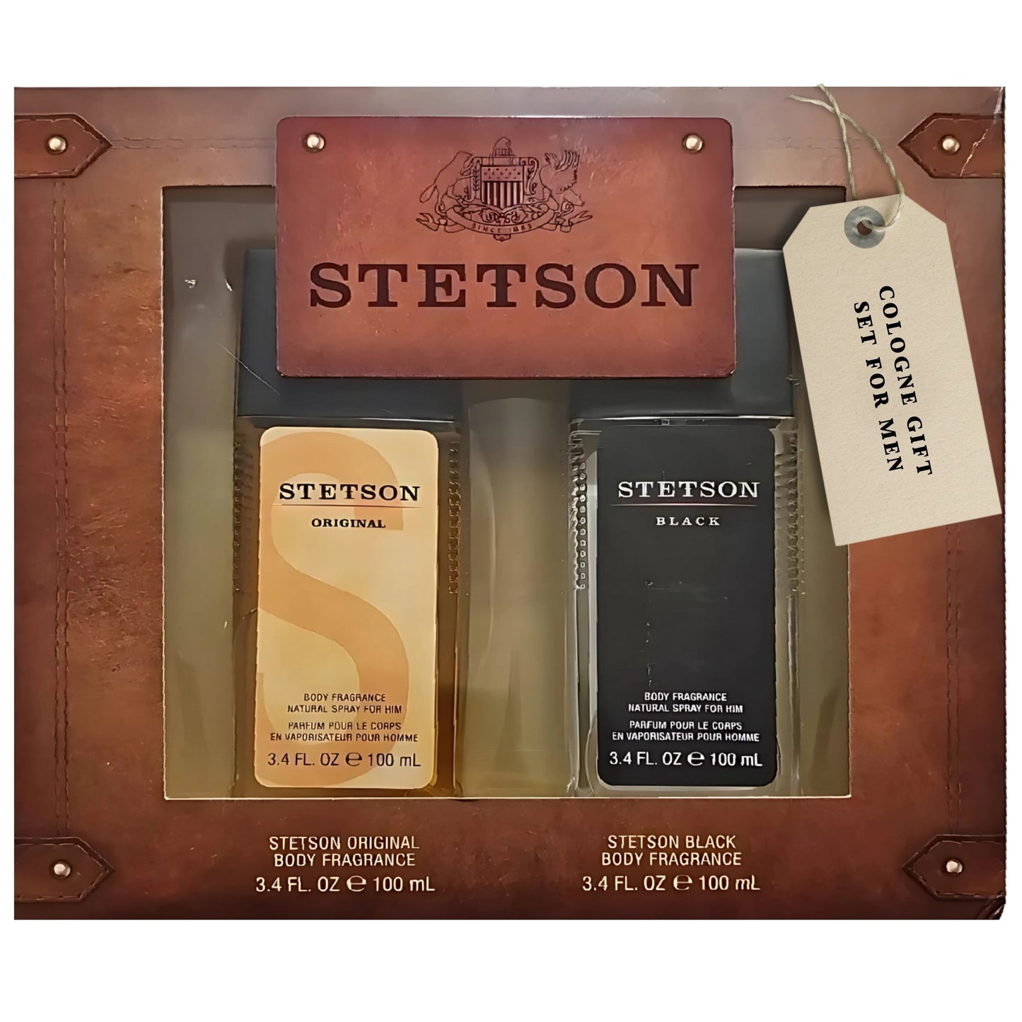 Stetson by Stetson Men’s Fragrance Gift Set – 2 Piece Set