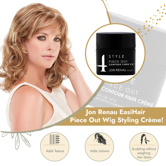 Piece Out Contour Fiber Crème for Synthetic, Heat Friendly and Human Hair