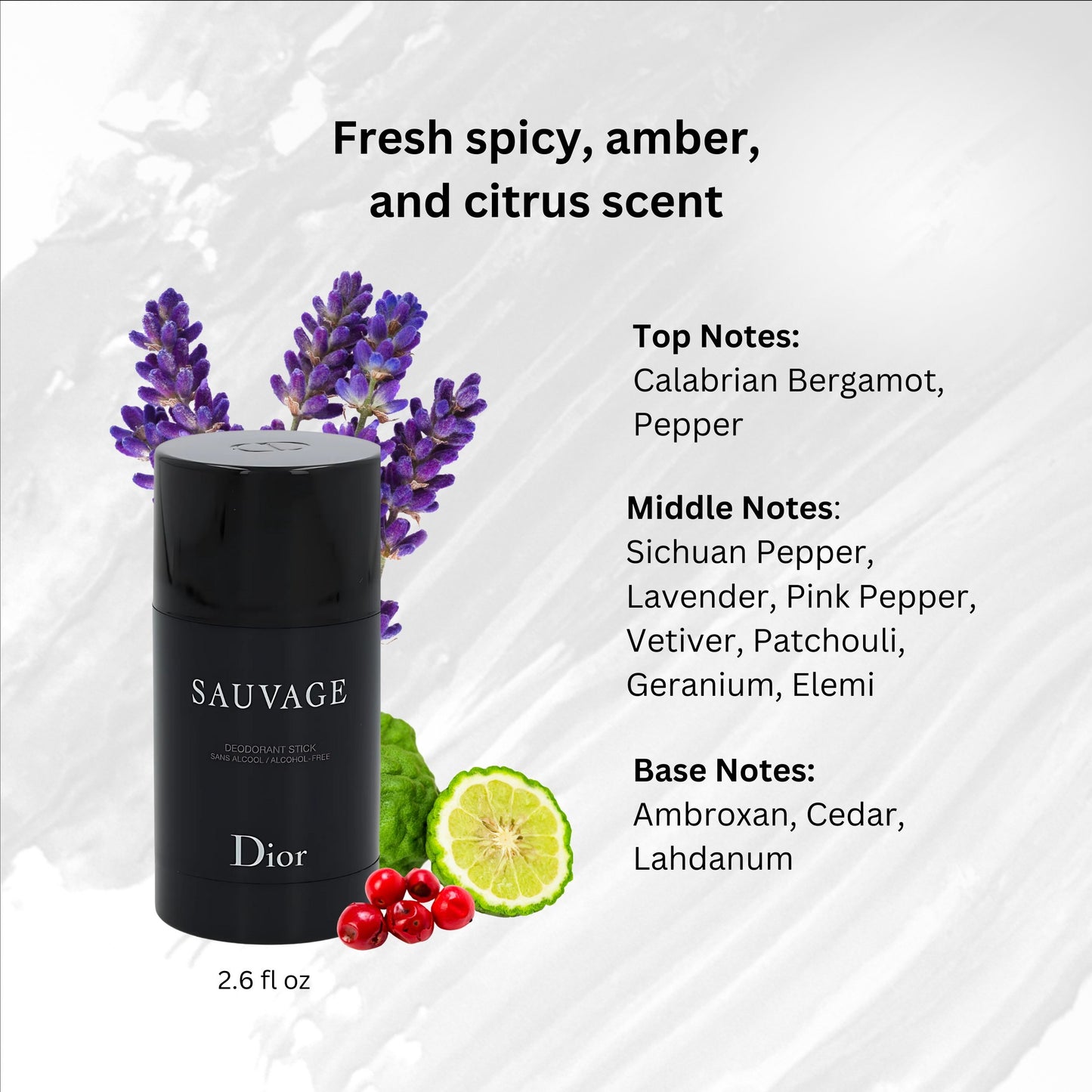 Christian Dior Sauvage for Men Deodorant Stick, 2.6 Ounce…