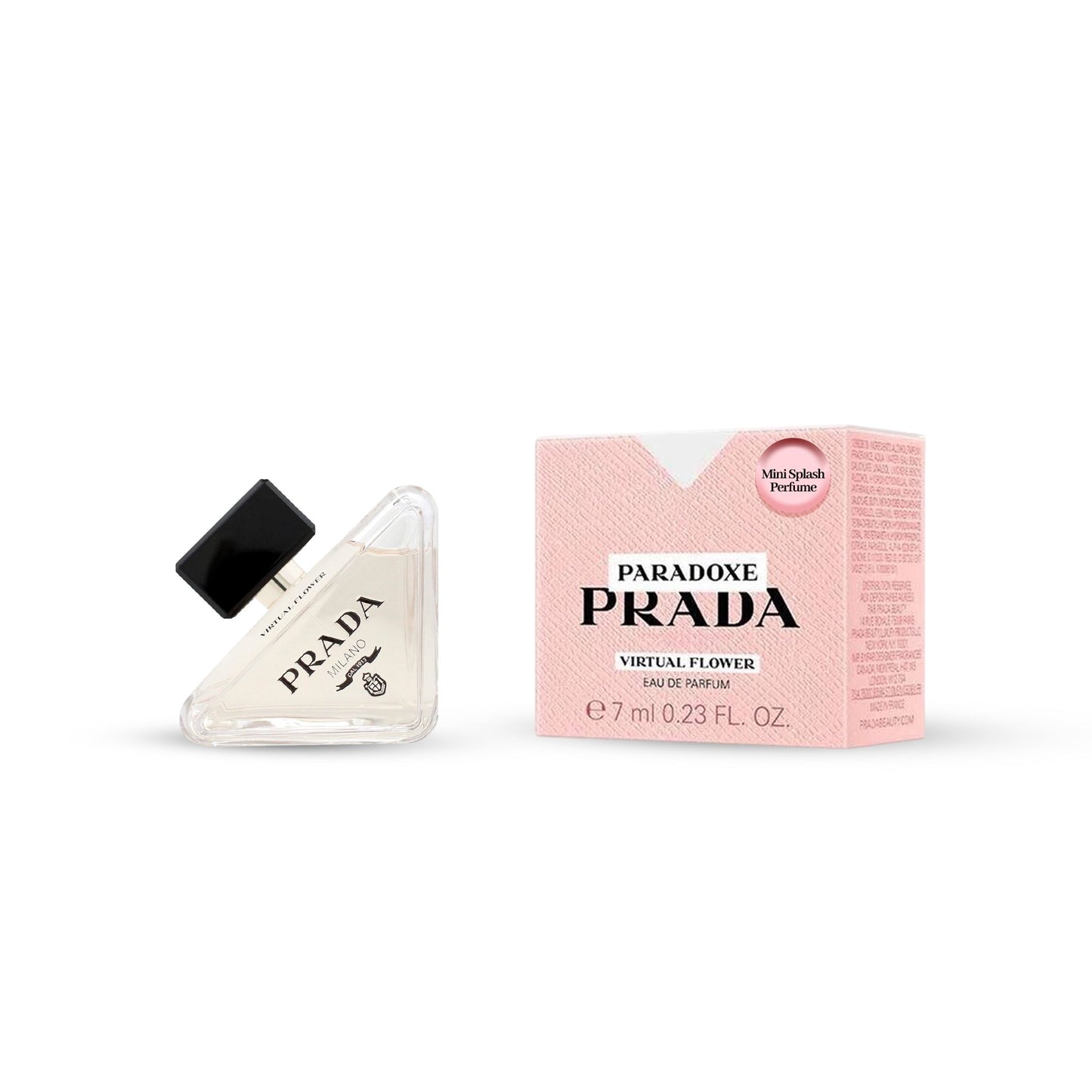 Prada Paradoxe Virtual Flower Perfume for Wome Mini Splash EDP 0.23 Fl Oz