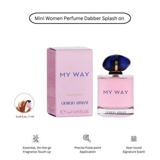 Giorgio Armani My Way Eau de Parfum Mini Dabber for Women – 0.24 oz / 7 ml Travel Size