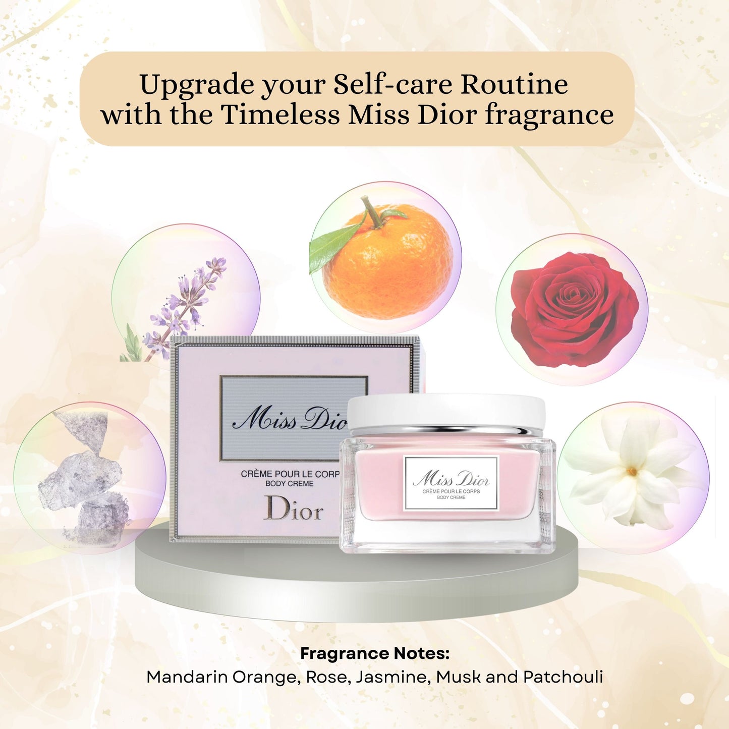 Christian Dior Miss Dior Fresh Body Creme, 5.099 Ounce