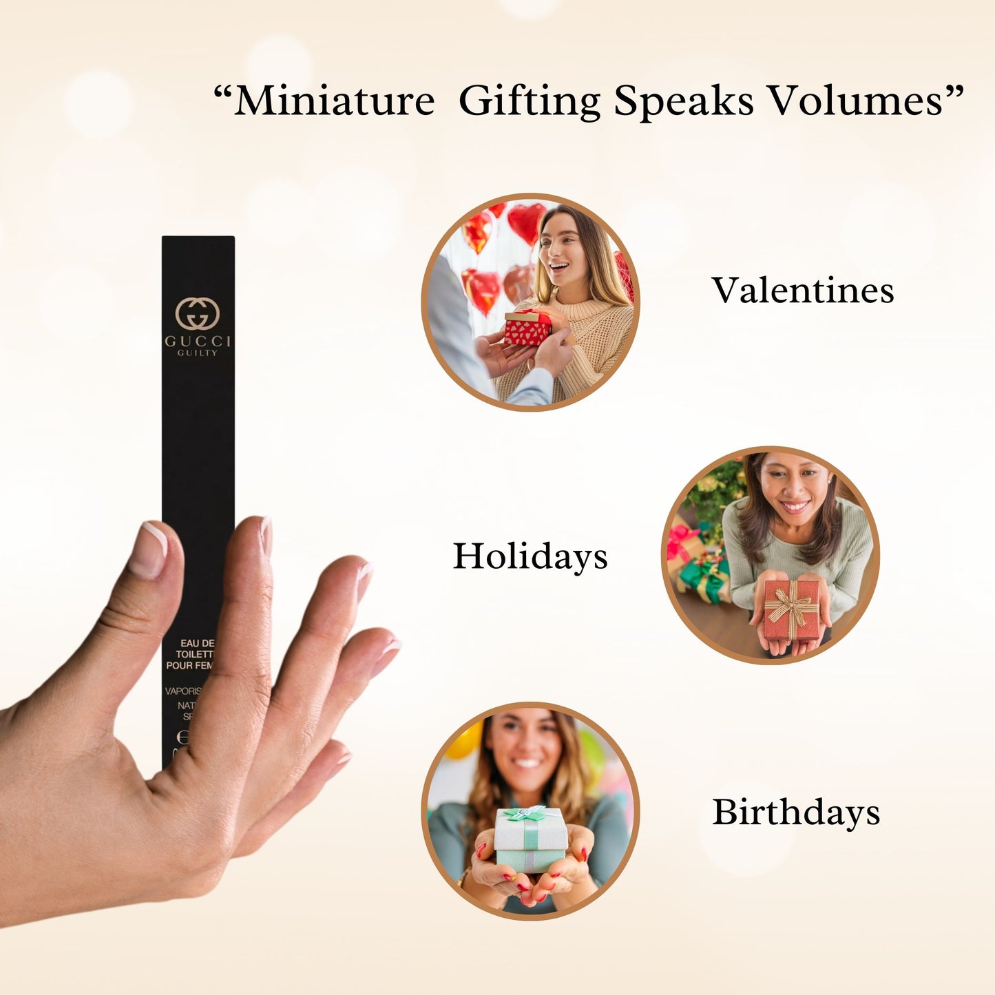 Gucci Guilty Perfume for Women Travel size spray 10ml