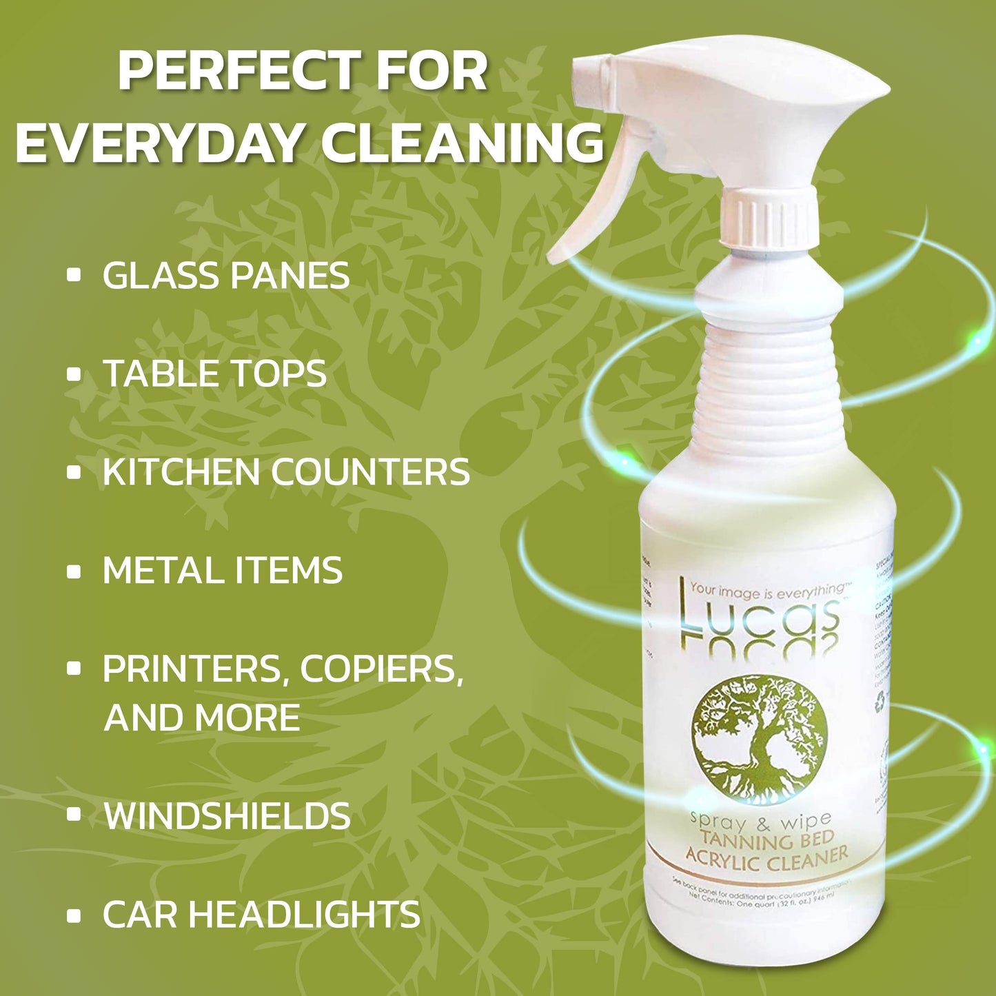 LUCASOL Acrylic and Plastic Cleaner, 32 Ounce