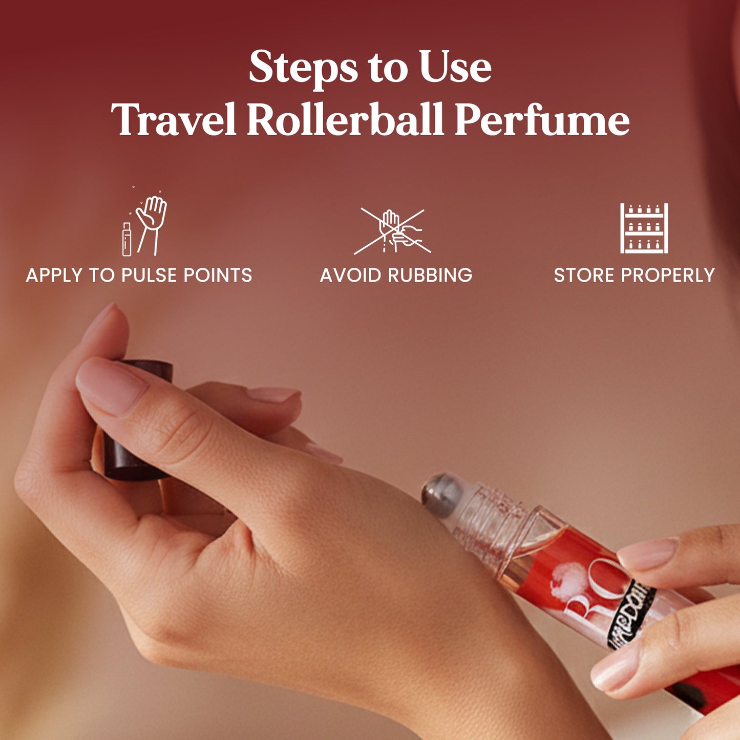 Victoria's Secret Hardcore Rose Eau de Parfum Rollerball 0.23 fl oz