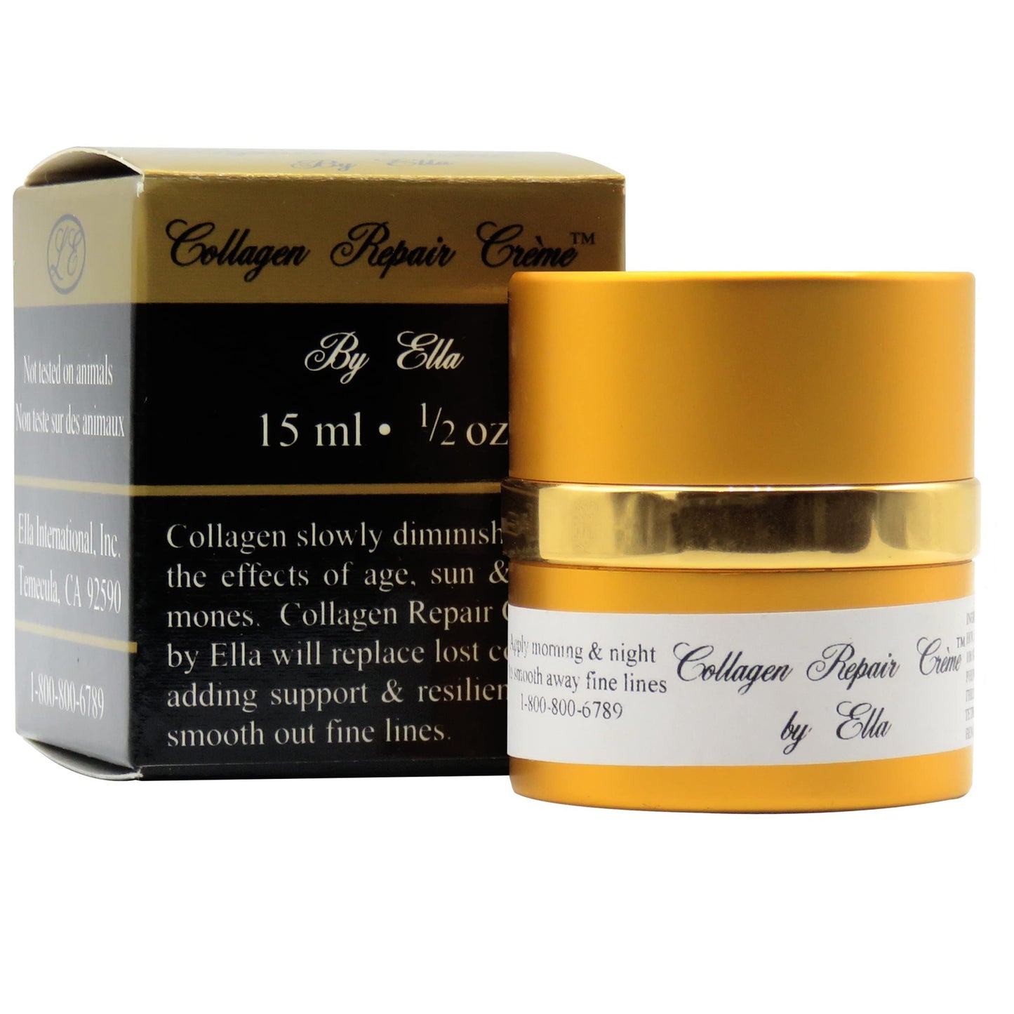 Ella International Lip Chic Collagen Repair Creme – 0.5 oz (15 ml