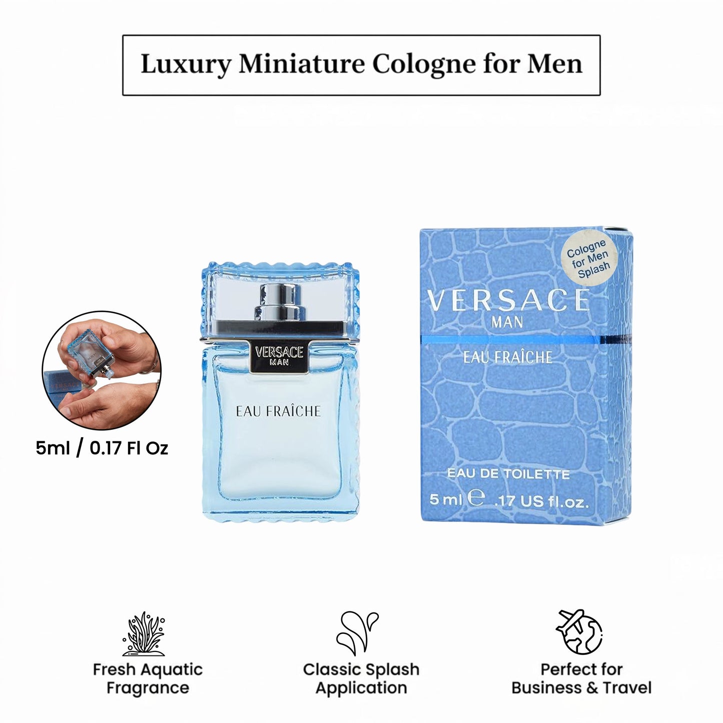 MINI VERSACE EAU FRAICHE 5 ML EDT M (108519)