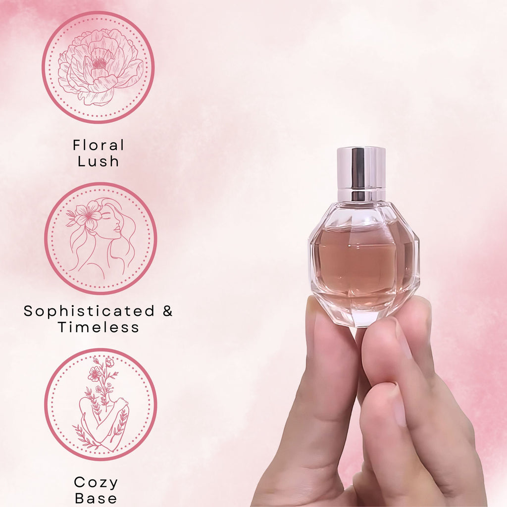 Viktor & Rolf Flowerbomb Eau de Parfum for Women – Mini Travel Splash (0.24 oz / 7 ml)