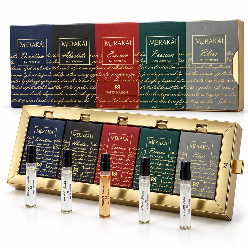 Patek Maison Perfume for Women & Men Merakai Mini Gift Set EDP Travel Sprays