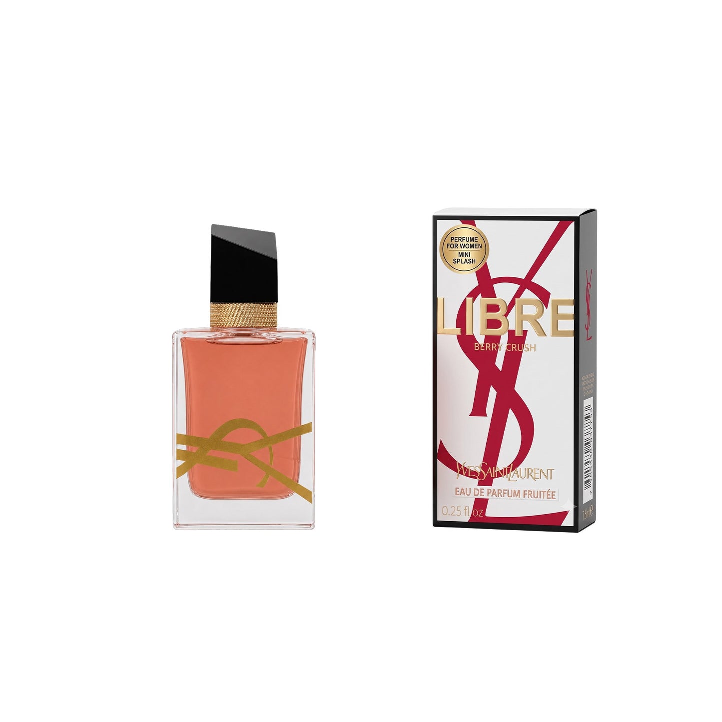 Yves Saint Laurent Berry Crush Fruitee YSL Libre Mini Sample Perfume Women mall Travel 7.5 ml / 0.25 oz - 1436