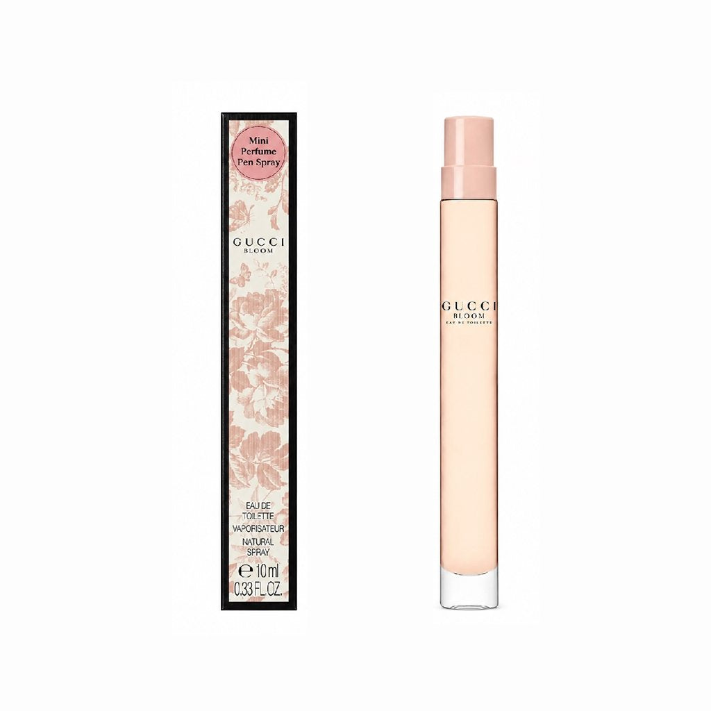 Gucci Perfume for Women Bloom Eau de Toilette Mini Spray 0.33 fl oz, Travel Size Perfume for Women, Ideal for On-the-Go Elegance and Sophistication