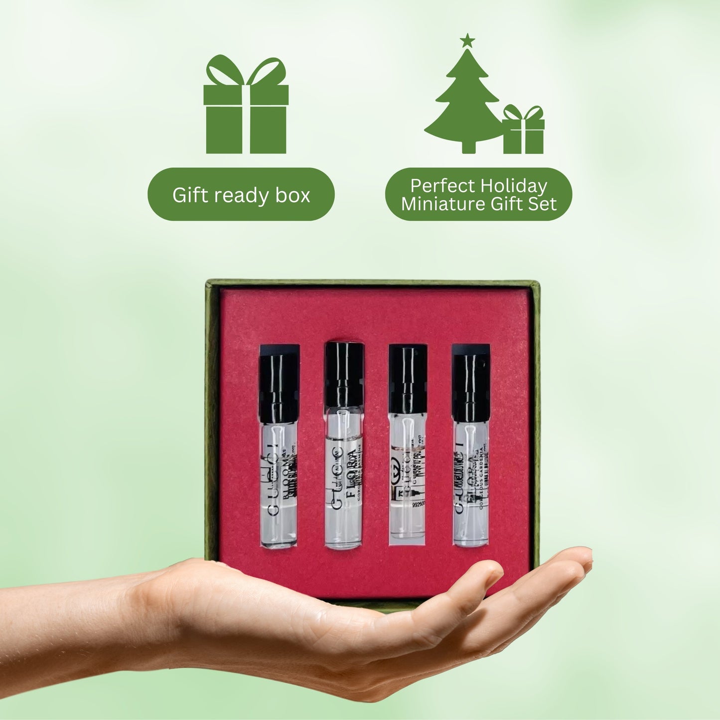Gucci Perfume 4-Piece Mini EDP Spray Vial Set – Travel Size Collection