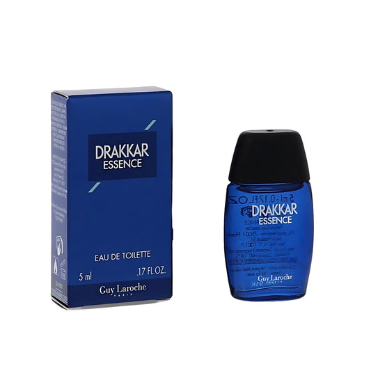 Guy Laroche Drakkar Essence Mini EDT Splash for Men – 0.17 oz Travel Size