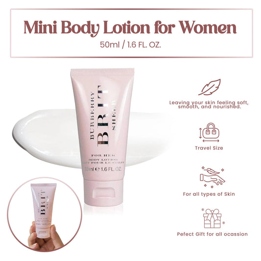 Burberry Brit Sheer Mini Body Lotion for Women 1.7oz