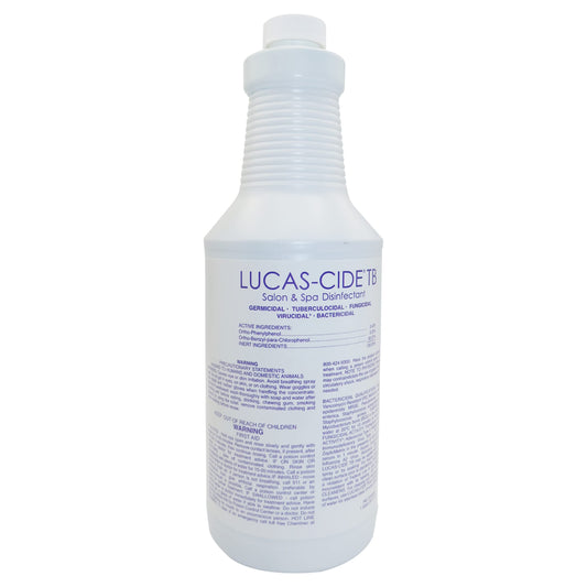 LUCAS-CIDE TB All Purpose Cleaner - Home Essentials Cleaning Supplies For Everyday Hygiene - Disinfecting Spray Bathroom Cleaner, Glass Cleaner, Floor Cleaner For Salon Cleaning