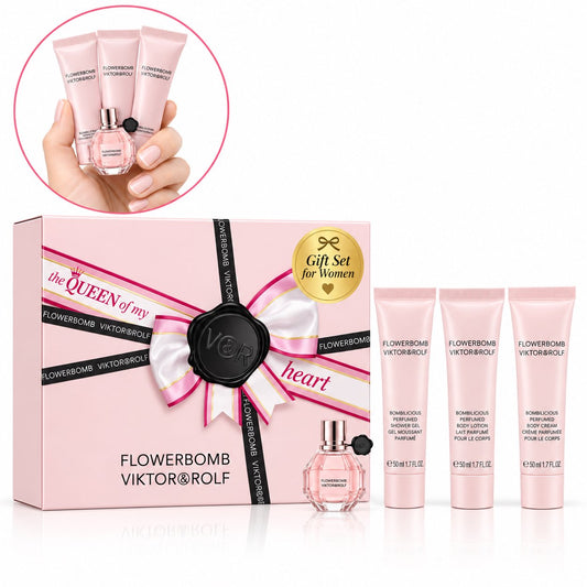Viktor & Rolf Flowerbomb Mini Gift Set for Women – Perfume & Body Care Collection