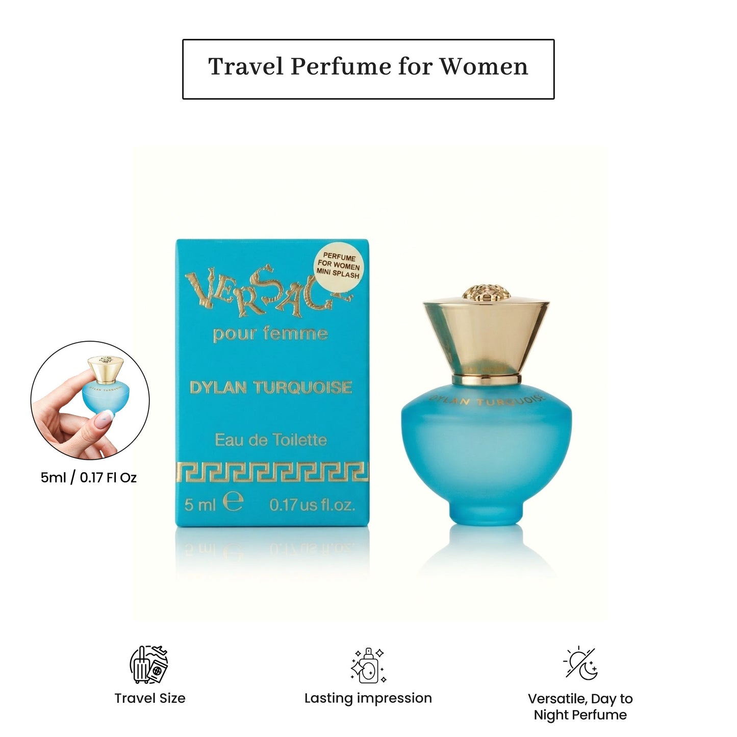Versace Dylan Turquoise 5 ML EAU DE Toilette MINI