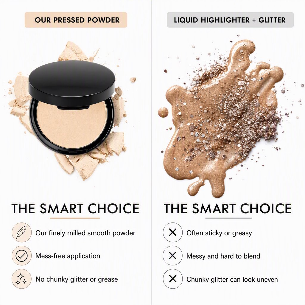 Glow Makeup Highlighting Powder – Radiant Face & Cheek Highlighter
