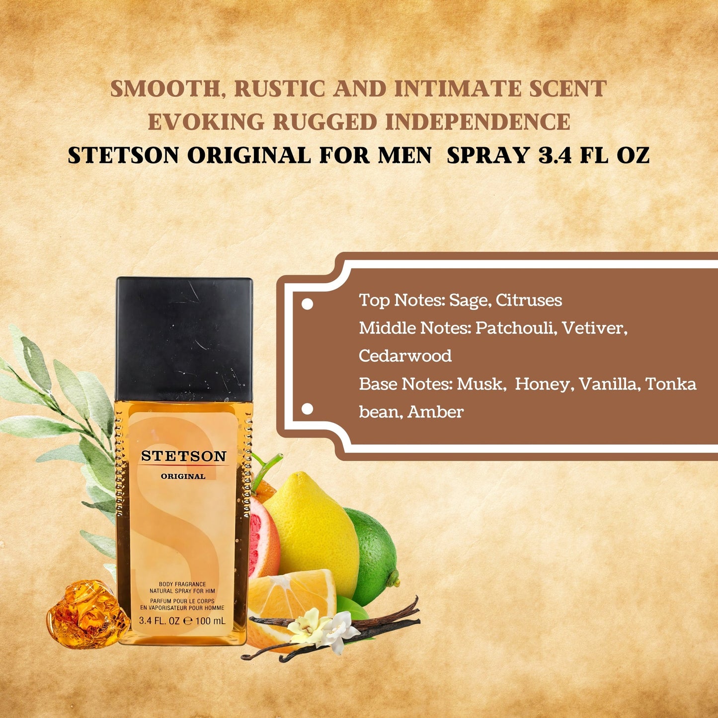 Stetson by Stetson Men’s Fragrance Gift Set – 2 Piece Set