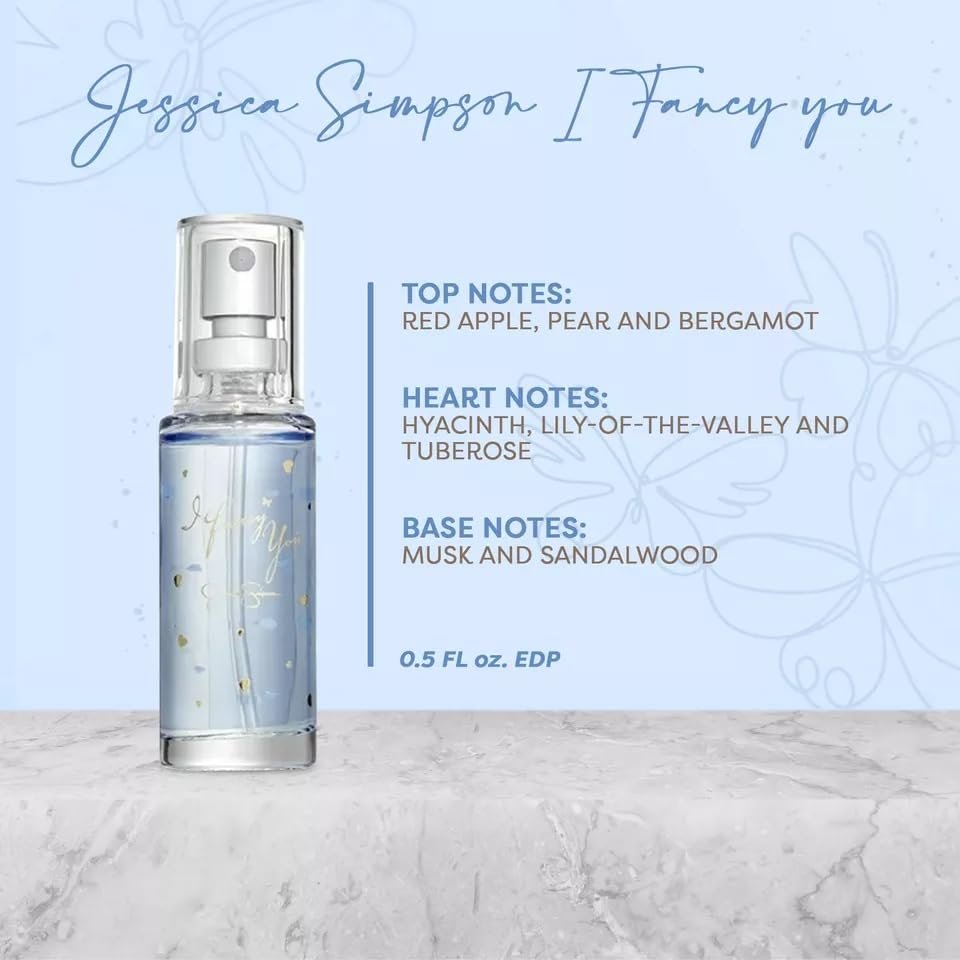 Jessica Simpson Collection 4 Piece Set for Women 0.5 oz 15 mL (Eau De Parfum)