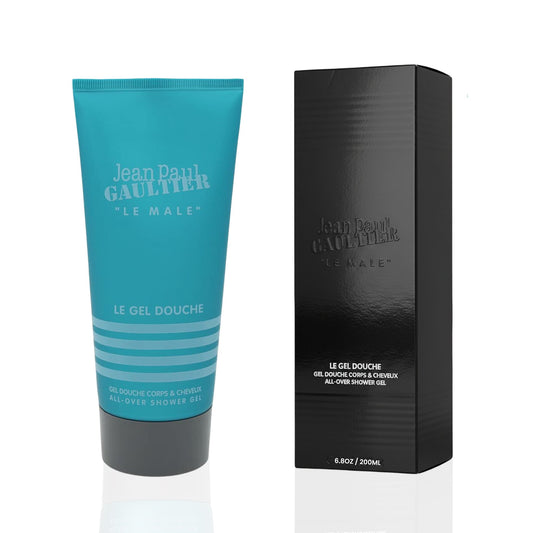 Jean Paul Gaultier Le Male Shower Gel for Men – 6.7 oz Hydrating Body Wash