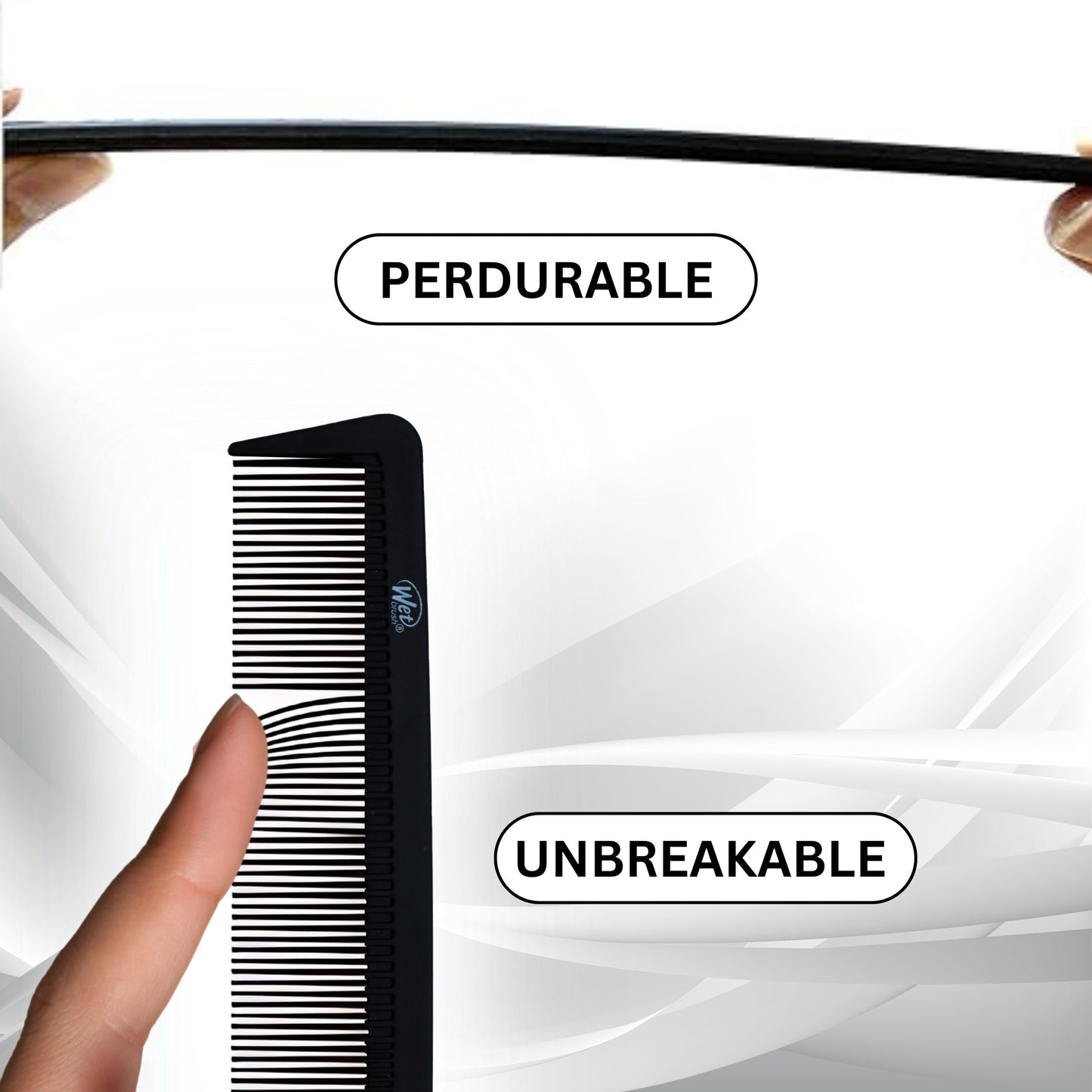 Wet Brush Professional Styling Comb for All Hair Types – Heat Resistant, Anti-Static (3 Pack)