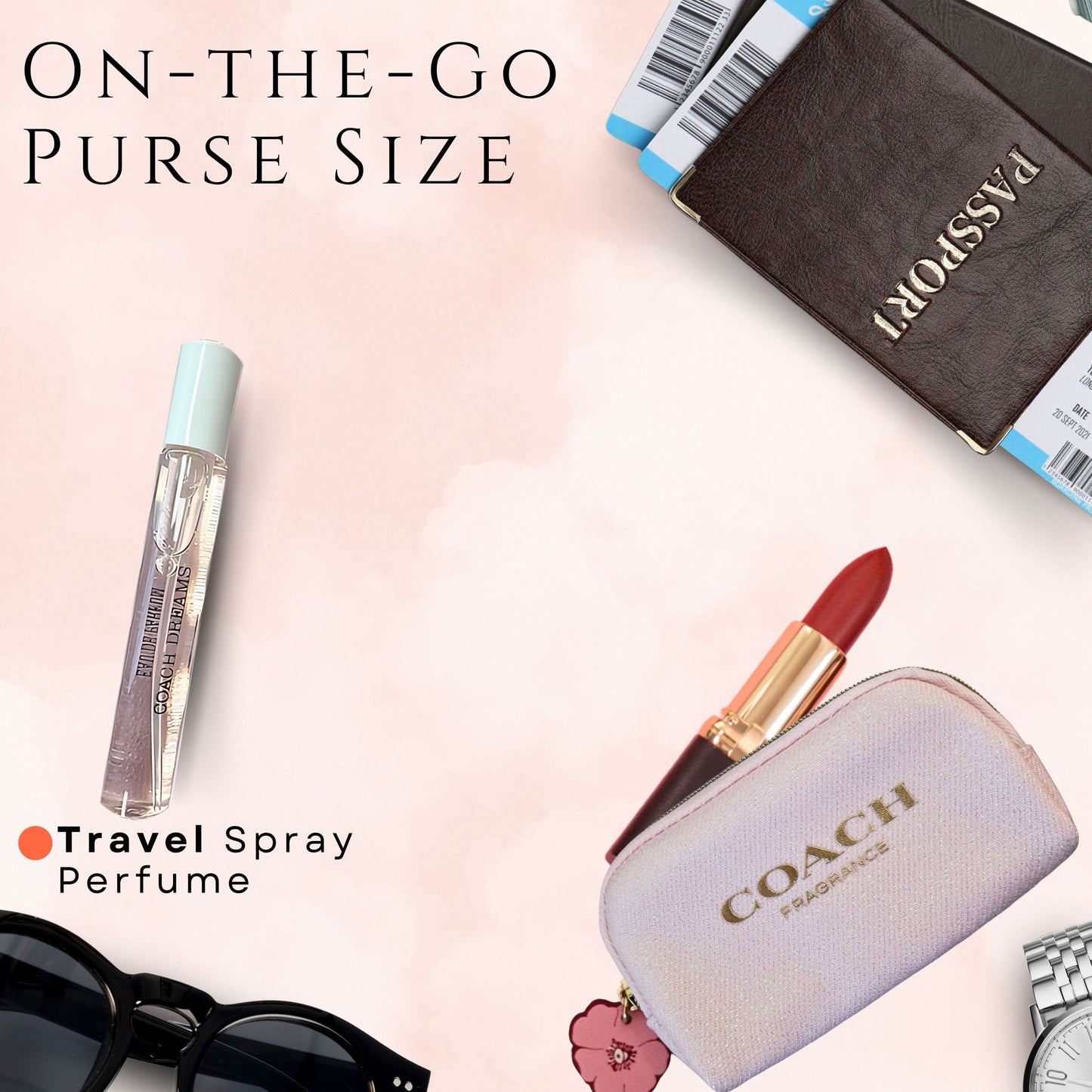 Coach Dreams Perfume for Women Mini EDP Travel Spray 7.5ml