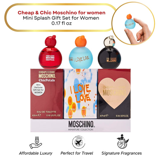 MOSCHINO Perfume for Women Variety Gift Set