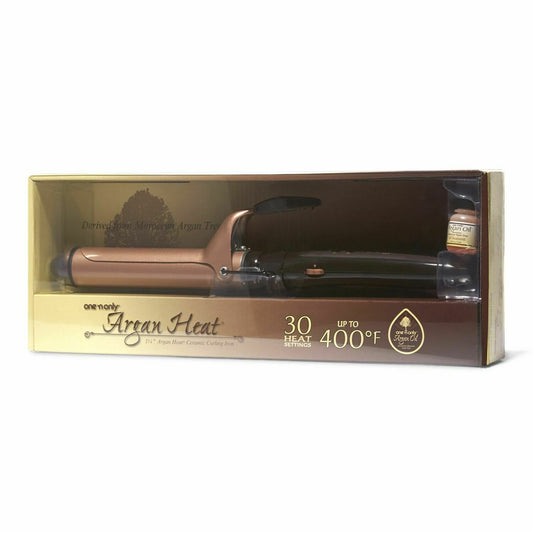 Babyliss Pro One 'n Only Argan Heat Ceramic Curling Iron, 1 1/4" with Argan Oil