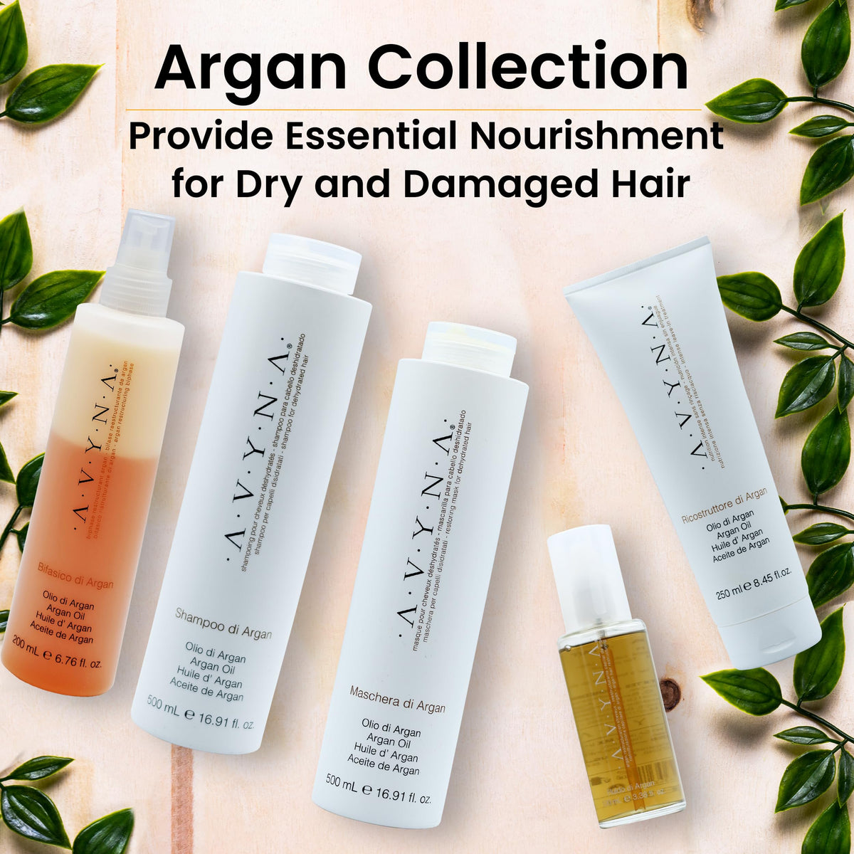 Avyna Leave in Deep-Penetrating Reconstructor Treatment Colored and Damaged Hair With Goji Extract 8.45 oz