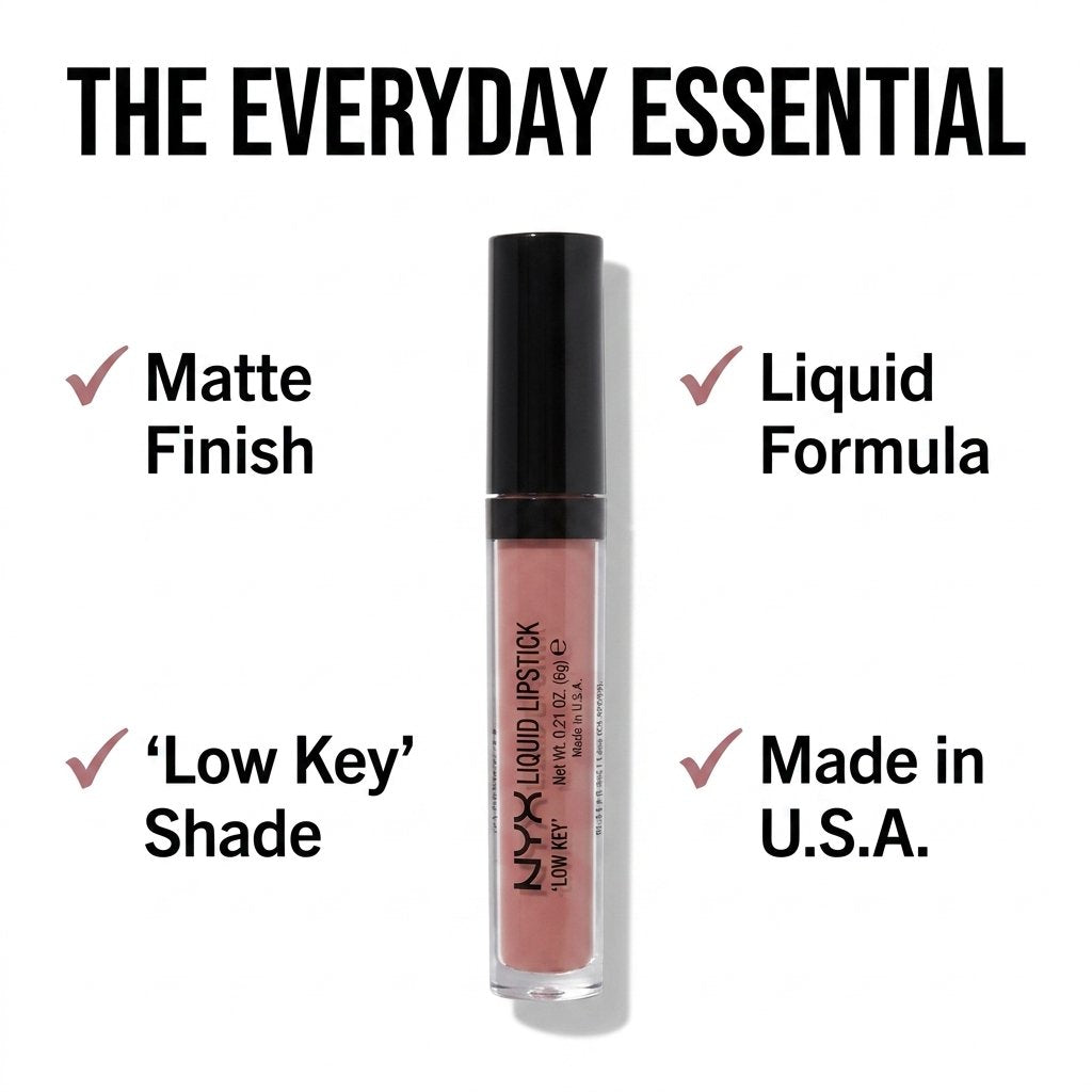 Liquid Lipstick Matte Low Key