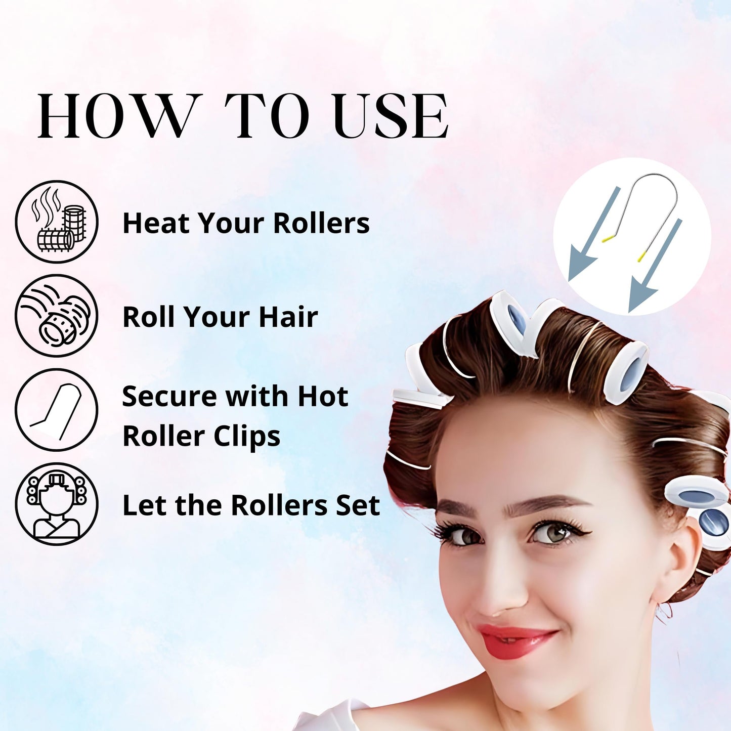 Sta-Rite Hot Roller Clips For Electric Rollers (Medium)