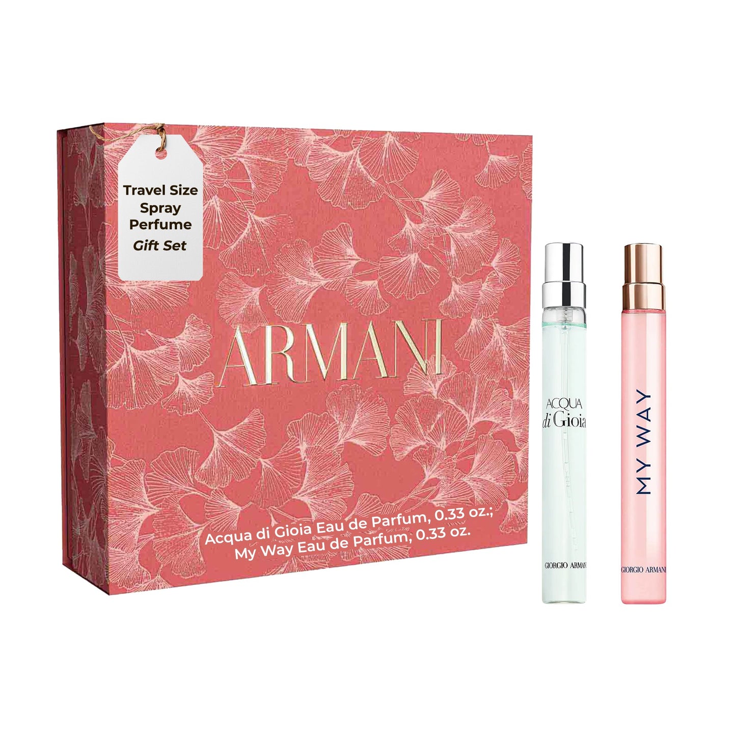 Giorgio Armani Perfume for Women – Eau de Parfum Travel Spray Set (2 x 10 ml)