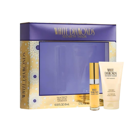 Elizabeth Taylor White Diamonds, 2 Piece Travel Size Set for Women