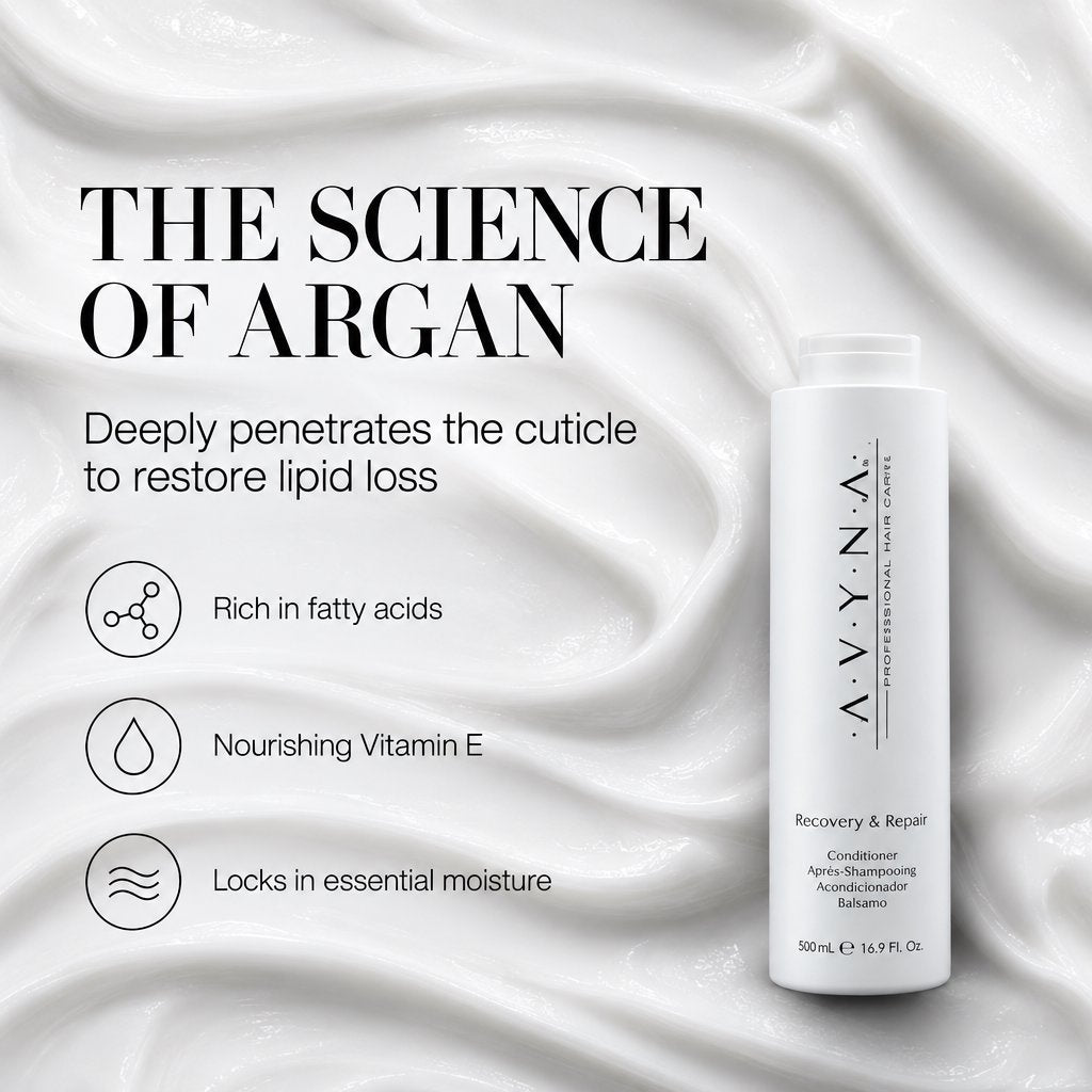Avyna Hair Conditioner for Dry and Natural Hair With Argan Oil 16.91 oz