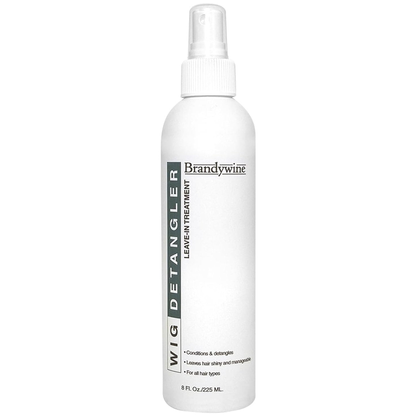 Brandywine Wig Detangler Spray - Leave In Conditioner for Synthetic & Human Hair Wigs, 8oz