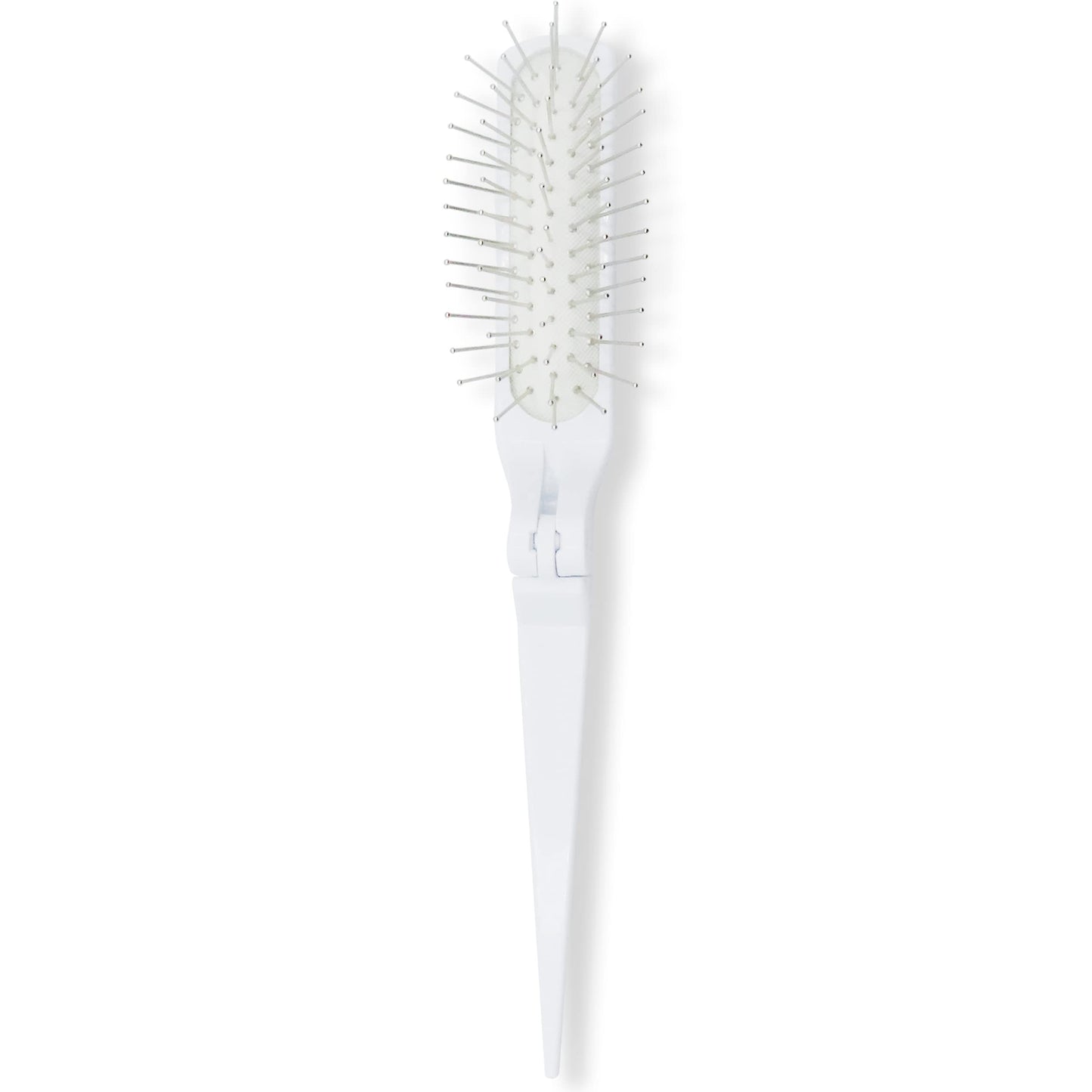 Foldable Wire Cushion Hair and Wig Brush -White- by Rene of Paris
