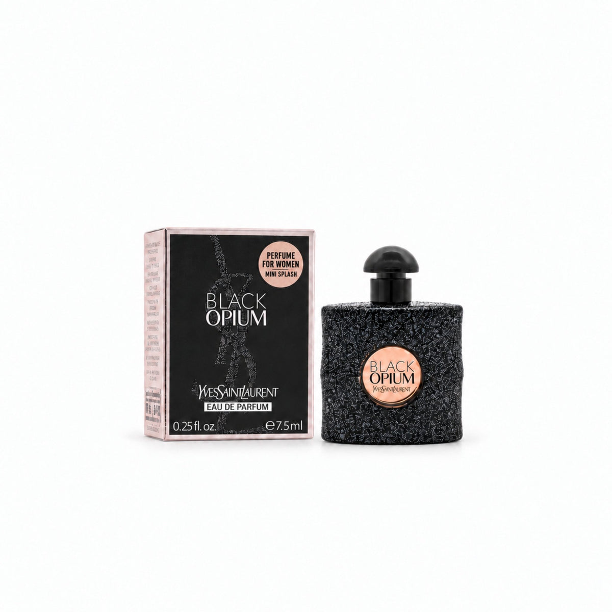 Yves Saint Laurent Black Opium Perfume for Women Mini EDP Splash 0.25 Ounce