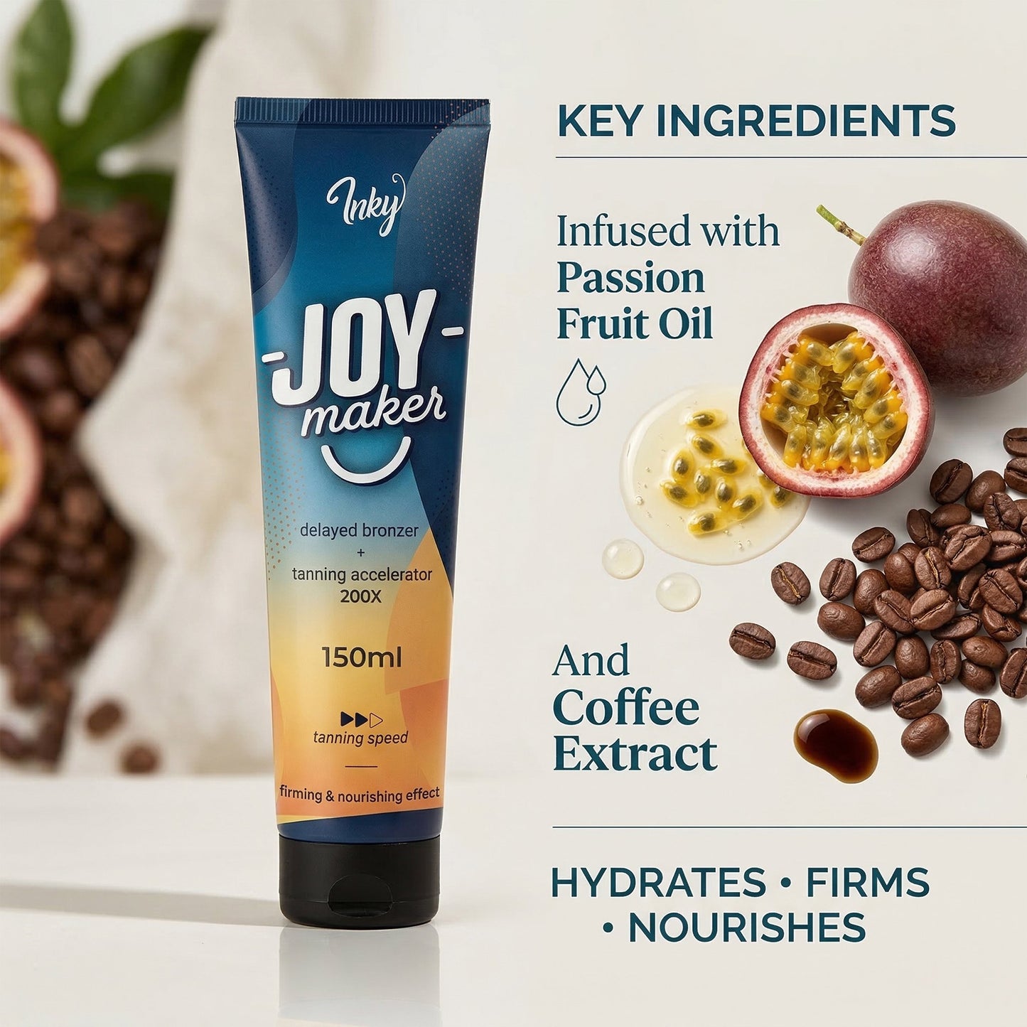 Joy Maker   200X delayed bronzer + tanning accelerator